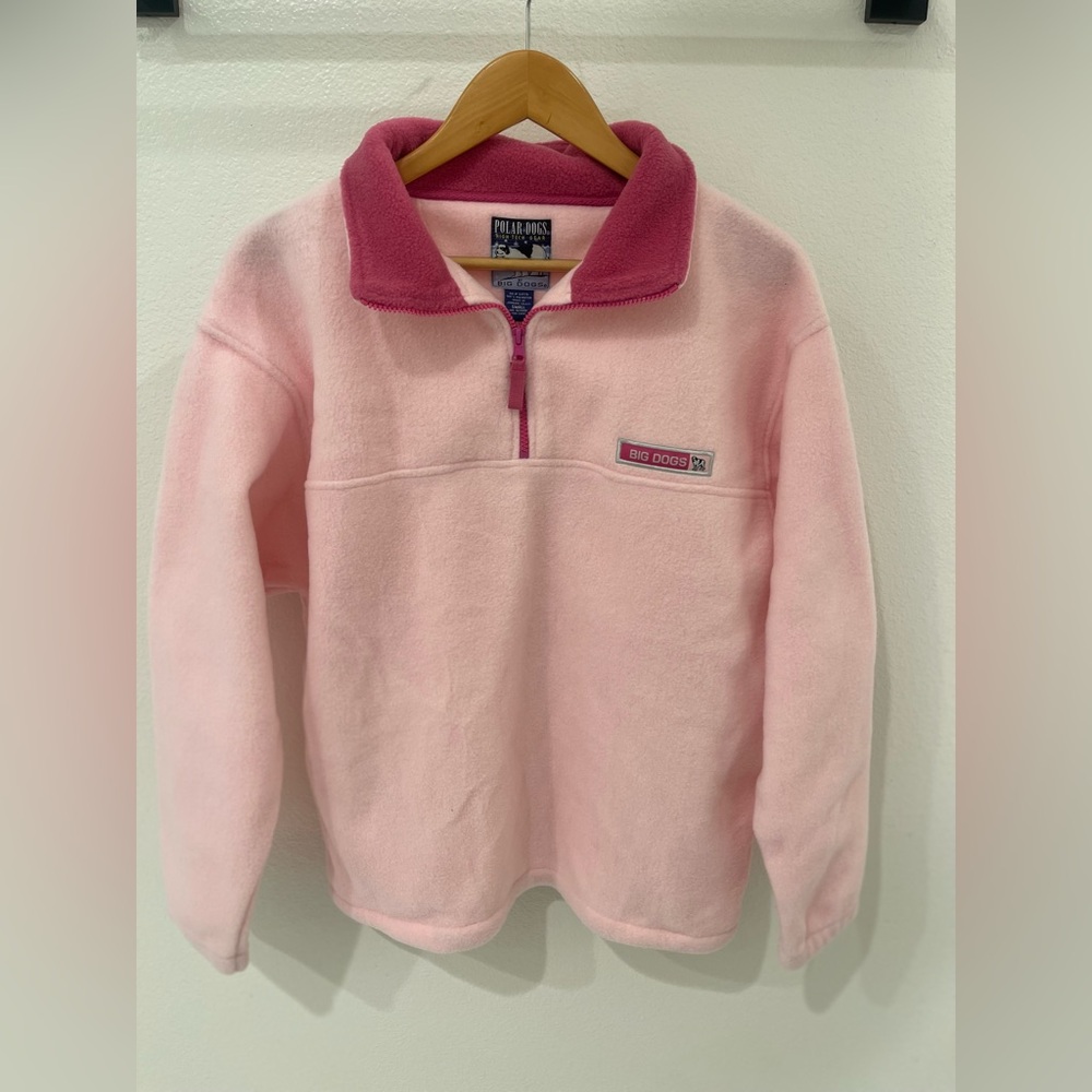 Big Dogs polar dog pullover sweater fleece Small